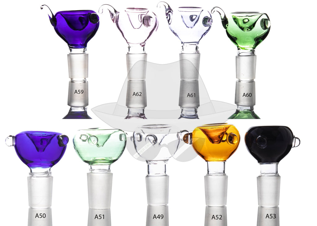 18 MALE DRY GLASS BOWL