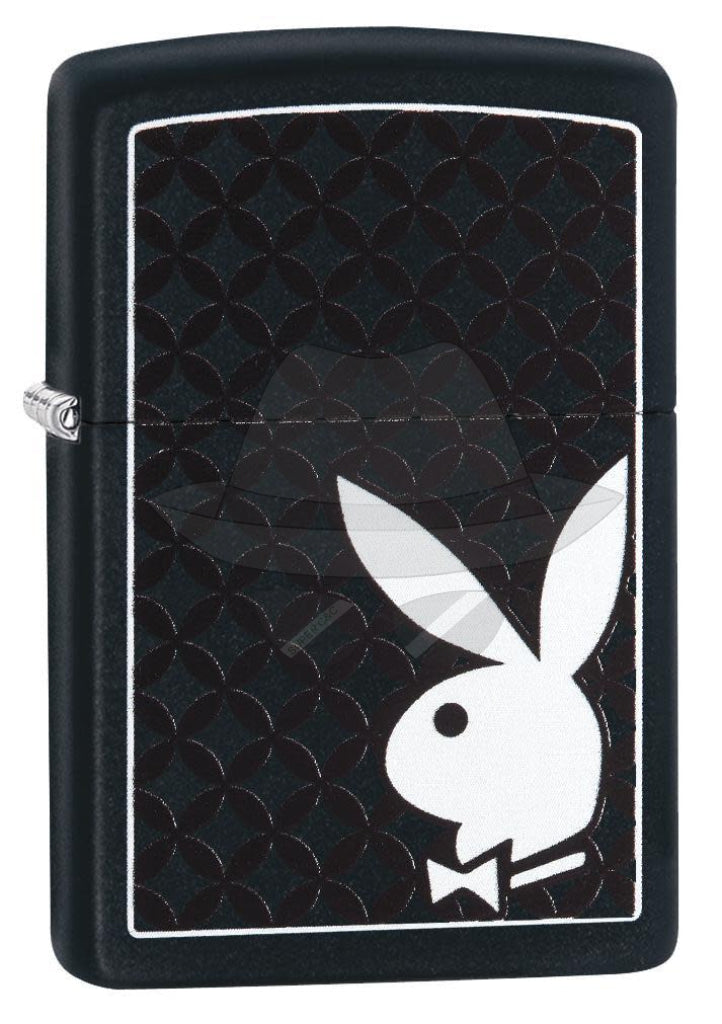 #181 Zippo Play Boy Black Patter Lighter