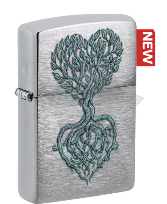 #189 Zippo Oil Lighter: Tree Of Love