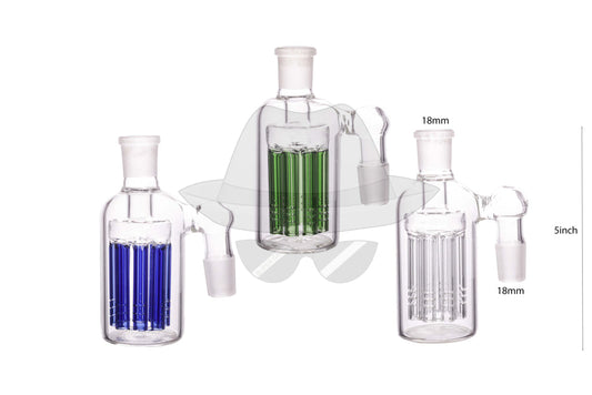 18mm 90º Degree Ash Catcher 8Arm Tree Perc