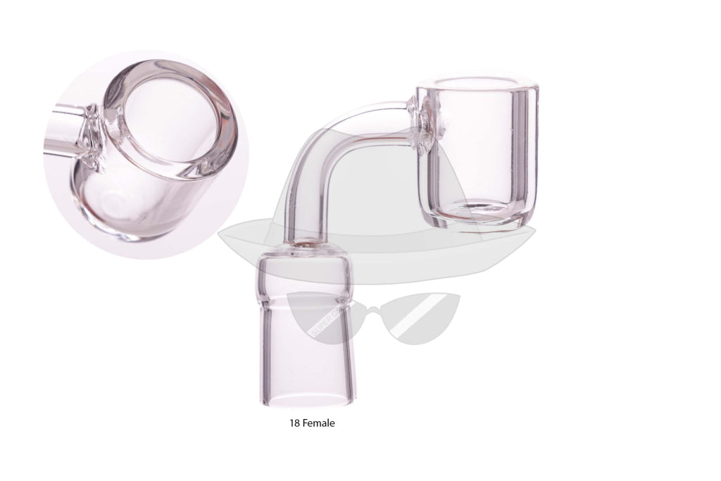 18mm Female Quartz Banger-90 Degree
