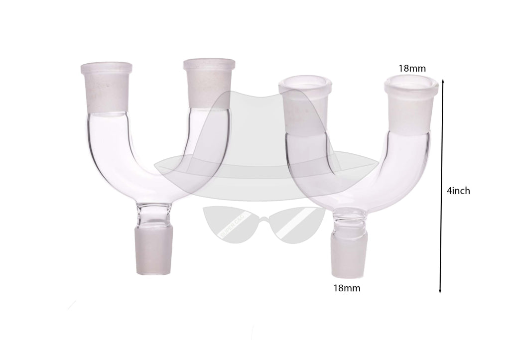 18mm Male to 2 18mm Female Connector