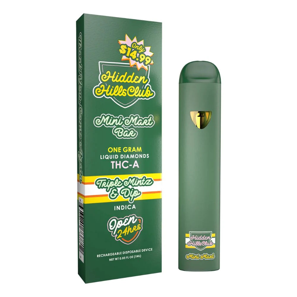 Hidden Hills Mini Mart THC-A Disposable - 1 gram