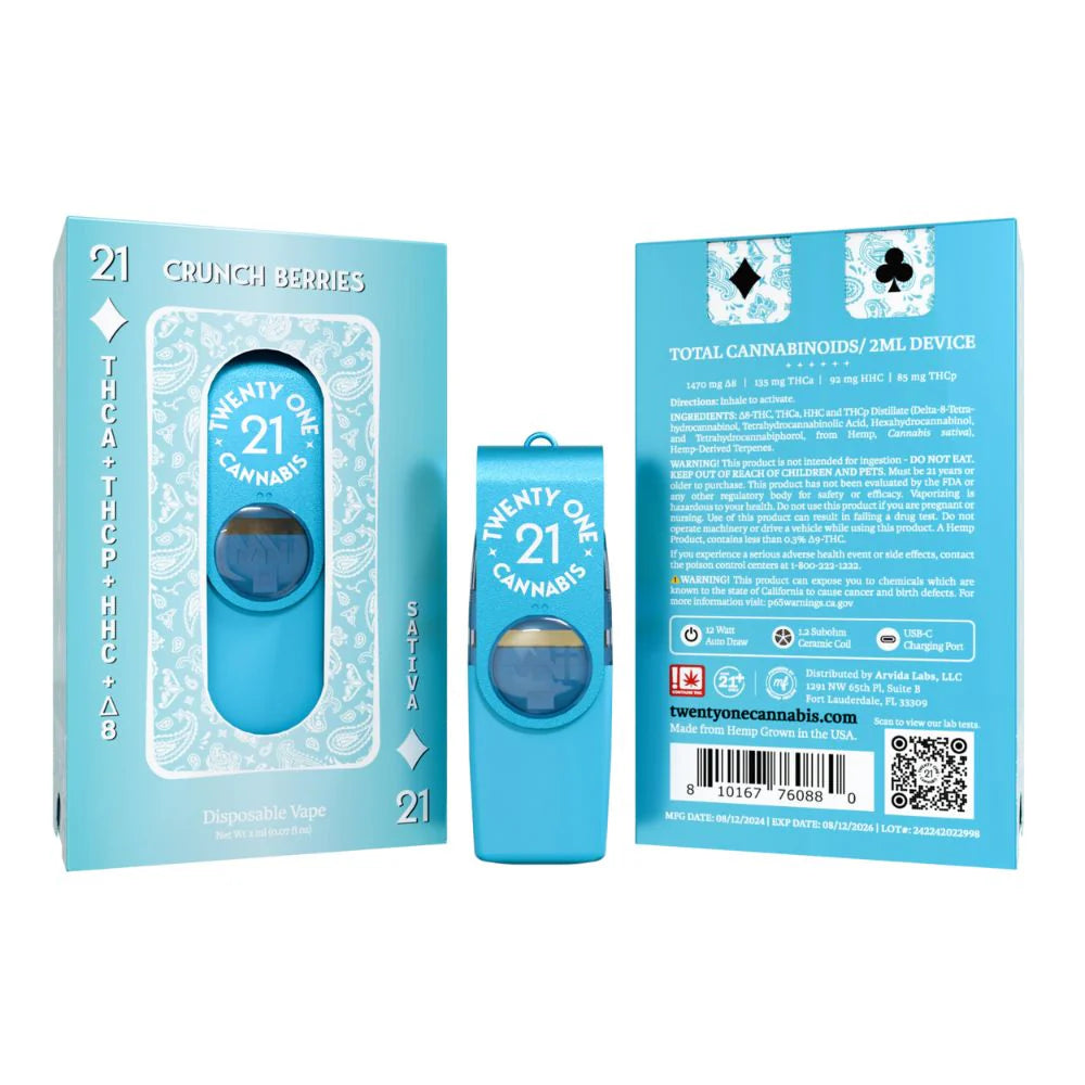 Twenty One THC Flash Drive Vape - 2 Grams