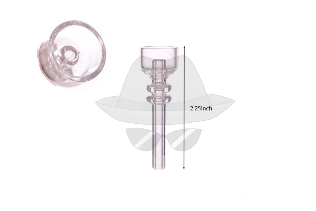 2.5" Domeless Quartz Nail