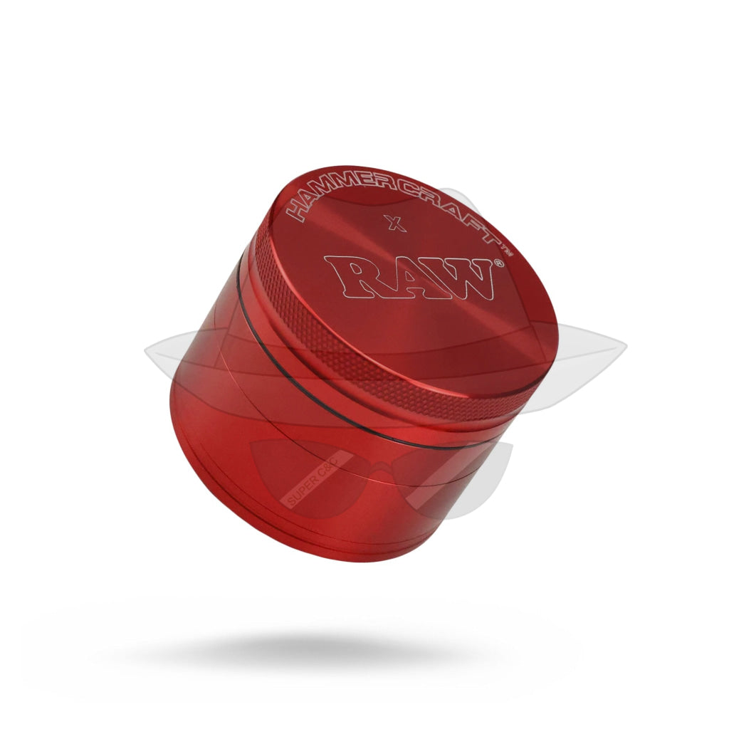 2" RAW X HAMMERCRAFT FOUR PIECE ALUMINUM GRINDER