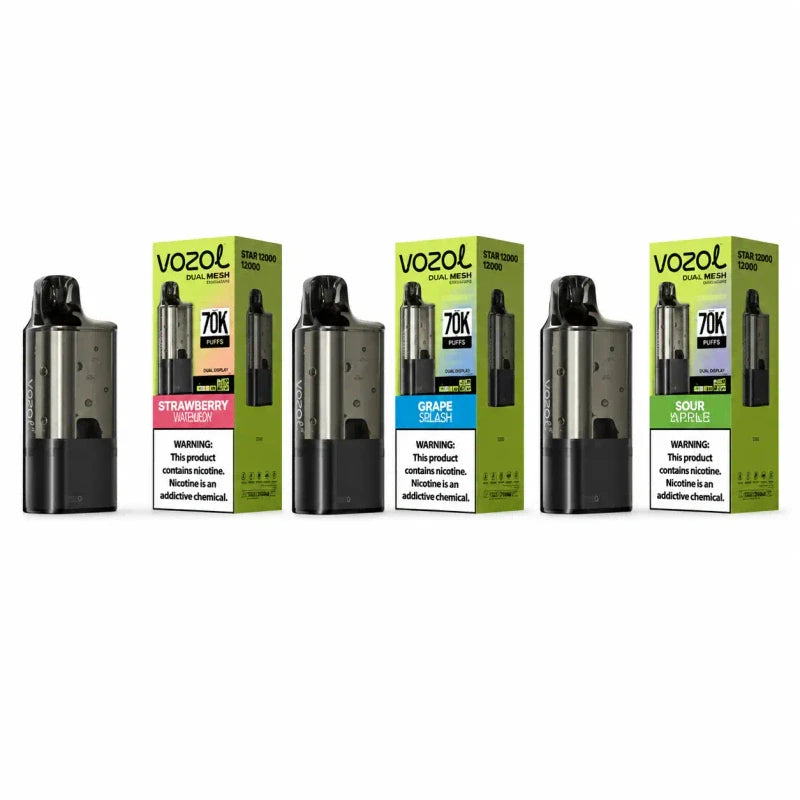 VOZOL Rave SWAP 70K Disposable Pod (5% 70k Puffs) - Pack of 5