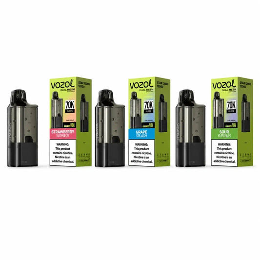VOZOL Rave SWAP 70K Disposable Pod (5% 70k Puffs) - Pack of 5