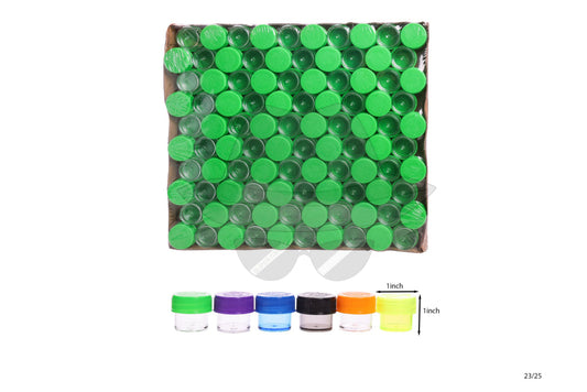 23/25 Plastic Jar - 100ct