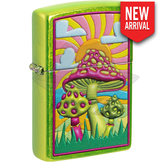 #157 ZIPPO OIL LIGHTER: Mushroom