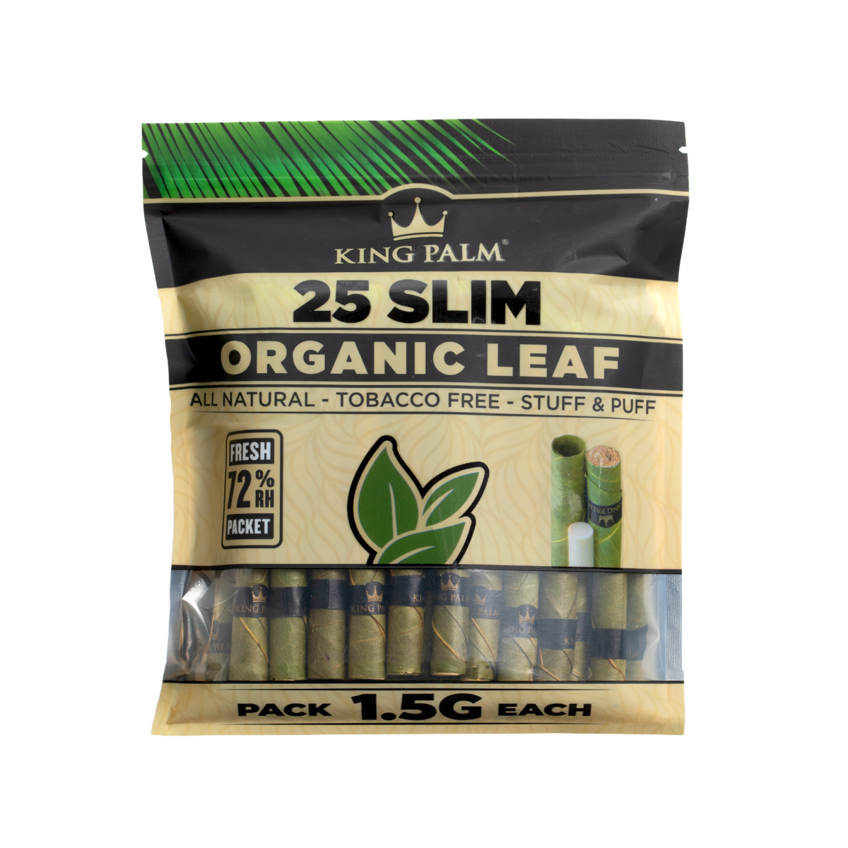 King Palm 25 Slim Rolls