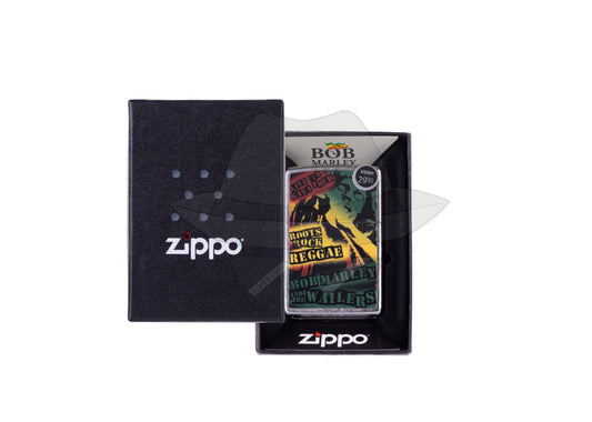 #255 ZIPPO OIL LIGHTER:BOB MARLEY