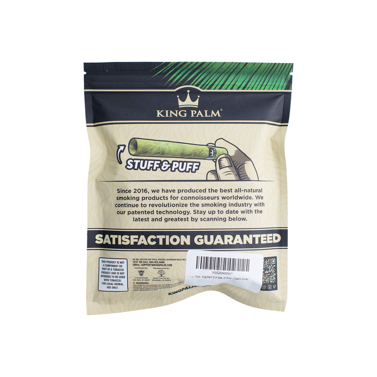 King Palm 25 Slim Rolls
