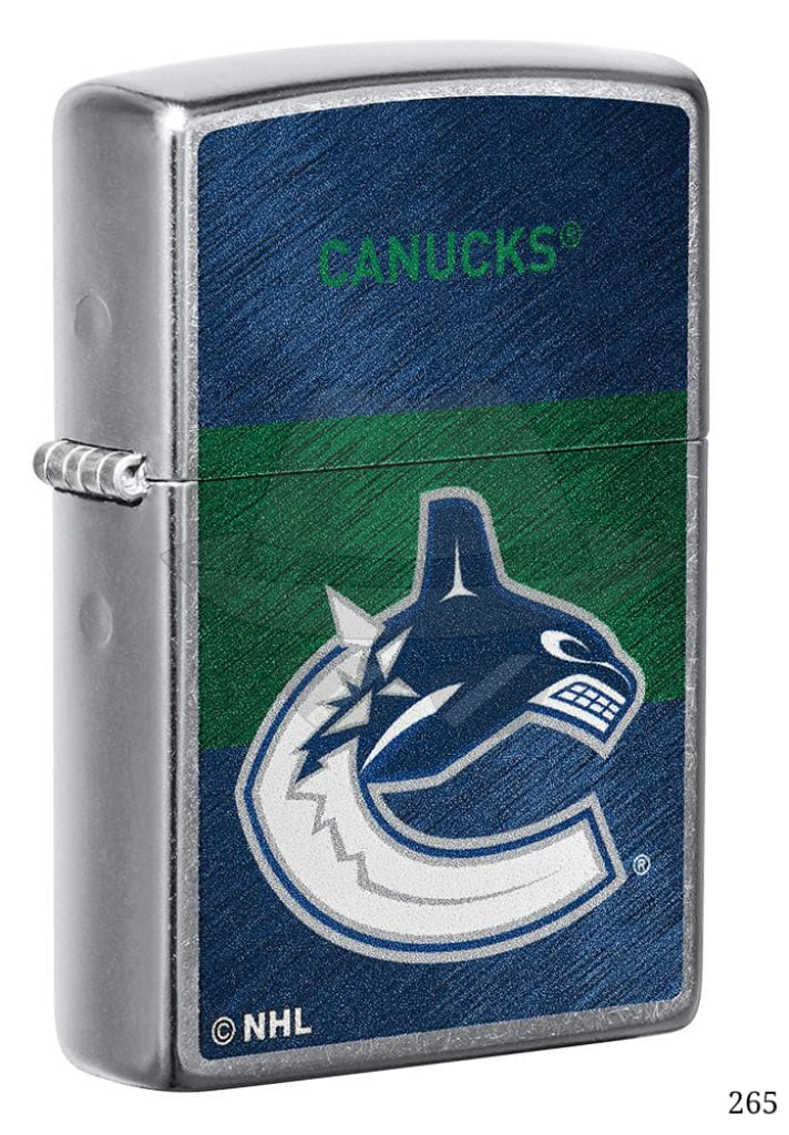 #265 ZIPPO OIL LIGHTER: NHL Vancouver Canucks