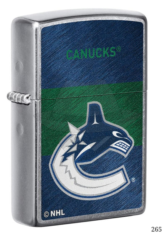 #265 ZIPPO OIL LIGHTER: NHL Vancouver Canucks