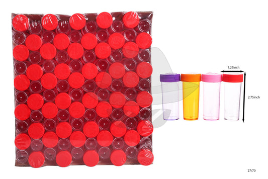 27/70 Plastic Jar -100ct