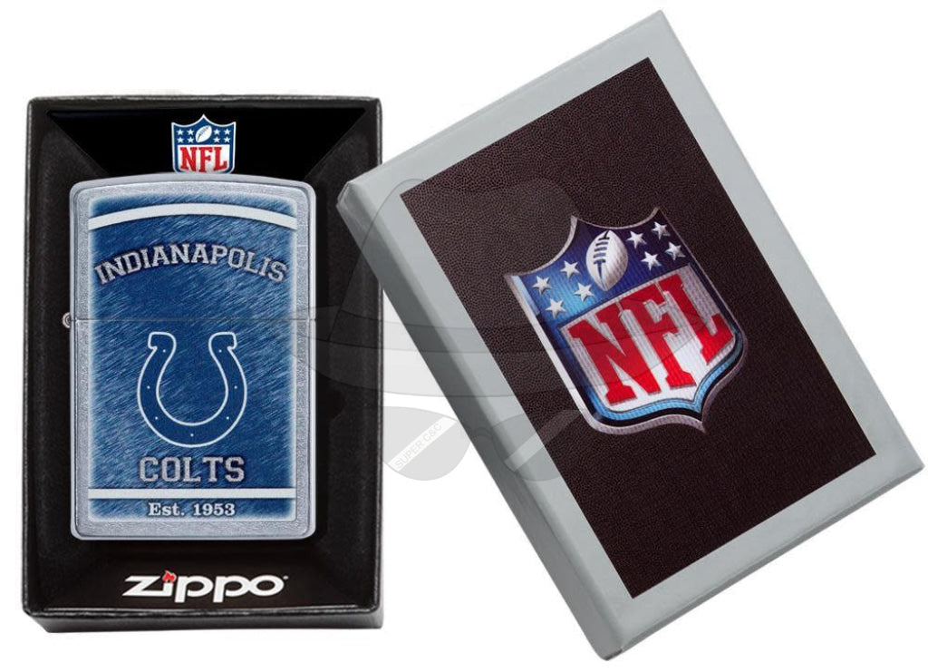 #282 ZIPPO OIL LIGHTER:INDIANAPOLIS COLTS
