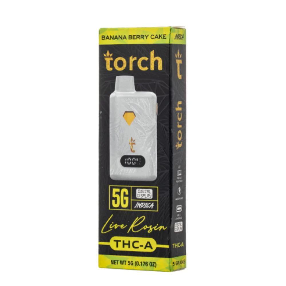 Torch 5G ThcA Live Rosin Vape