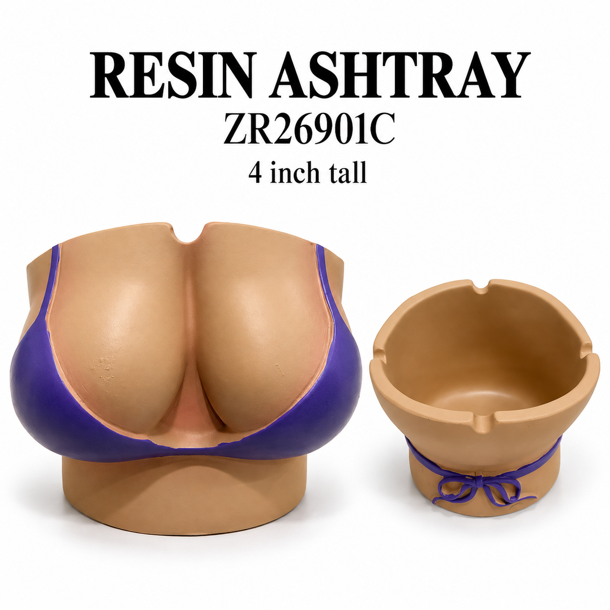 ZR26901 RESIN RASTA ASHTRAY