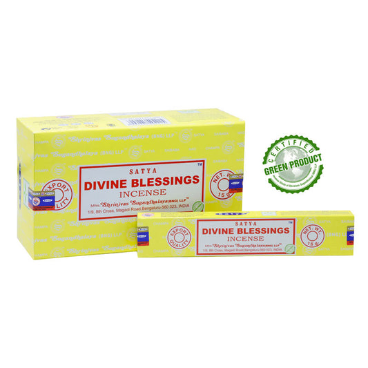 Satya Divine Blessings Incense 15g