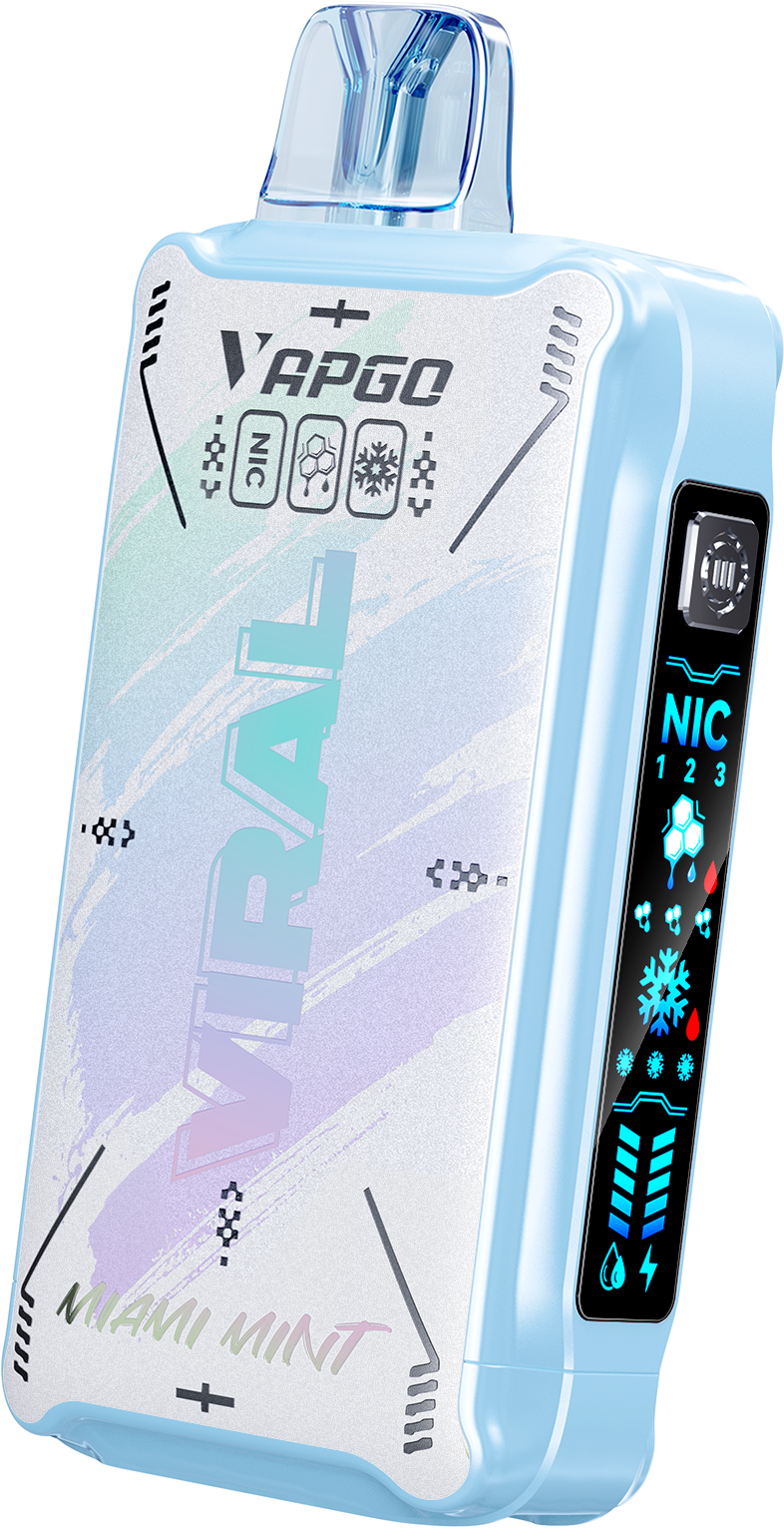 Vapgo VIRAL 50K Ice Control Disposable Vape (5%, 50000 Puffs) - Pack of 5 - image 3