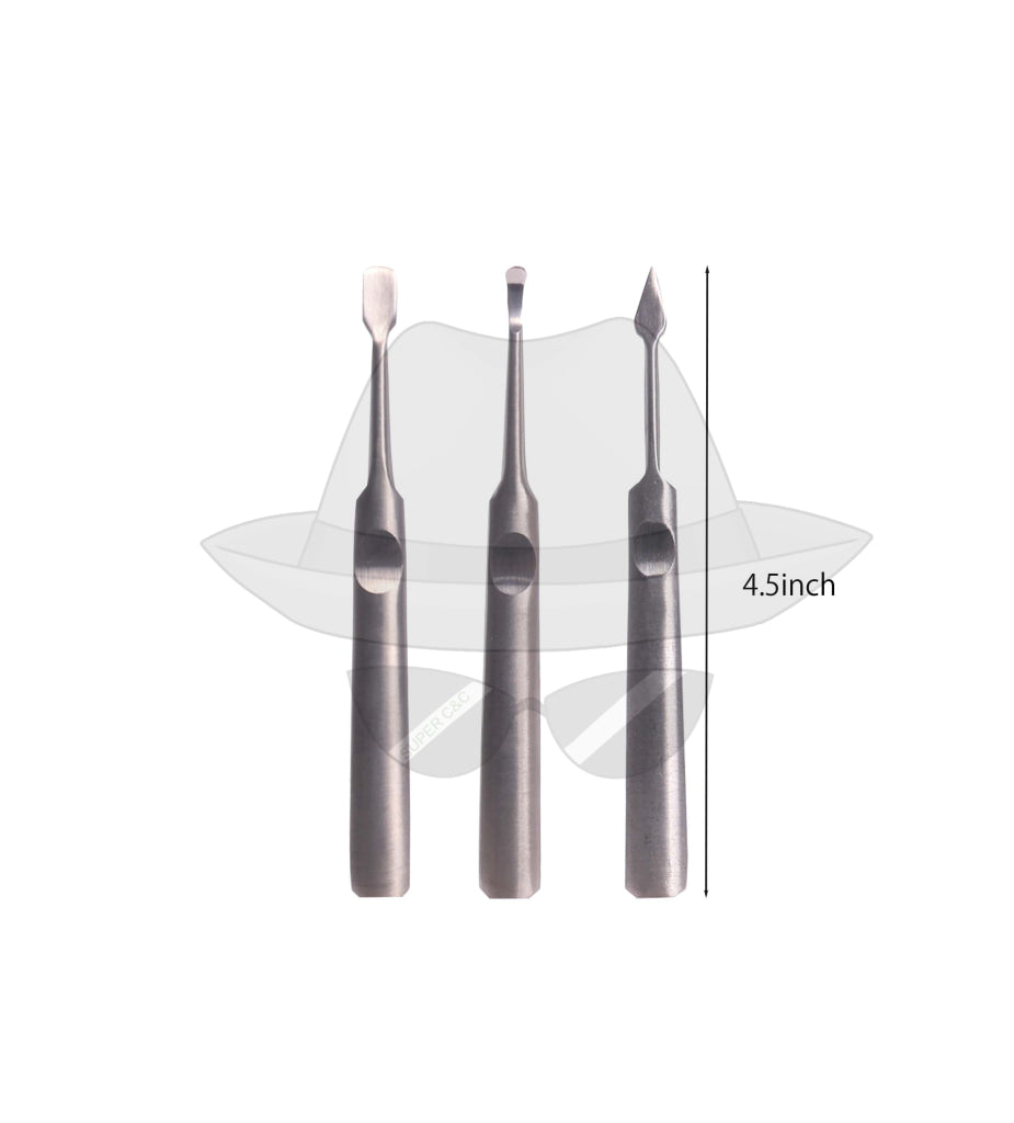 4.5" Metal Dabber Set 3pcs