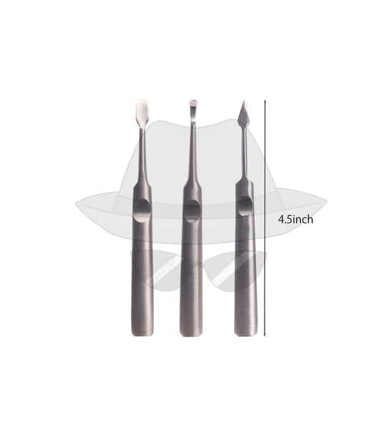 4.5" Metal Dabber Set 3pcs