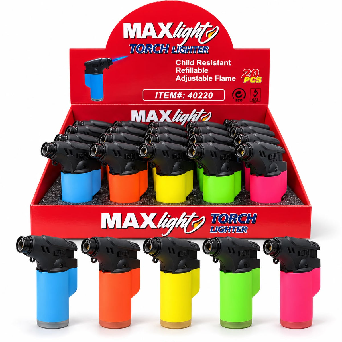MaxLight Torch Lighter #40220- 20ct