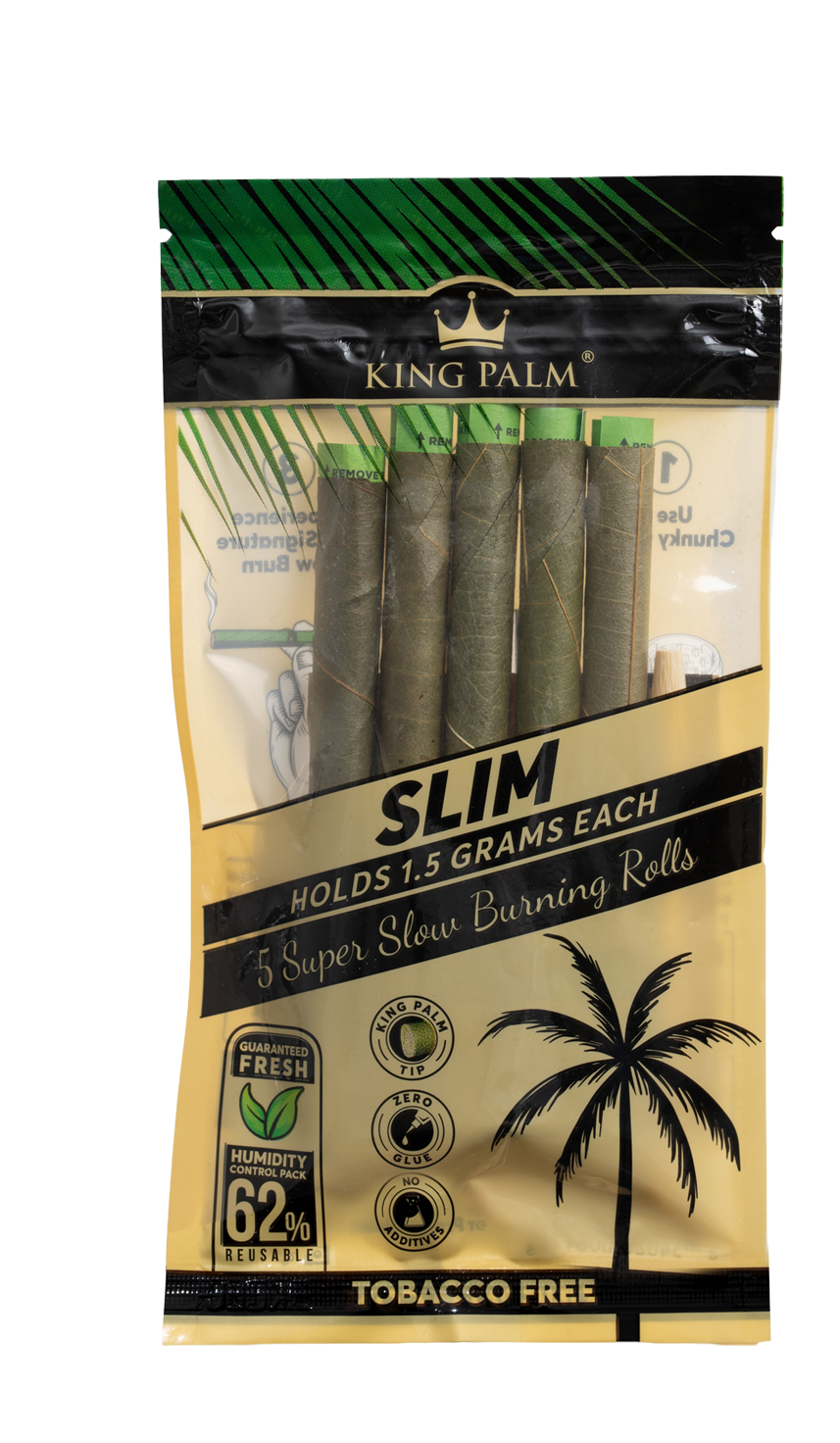 King Palm 5 Slim Rolls