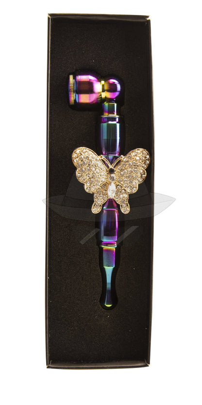 501027 Colorful Animal Metal Smoking Pipe