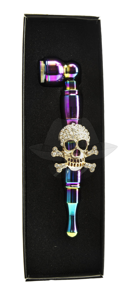 501027 Colorful Animal Metal Smoking Pipe