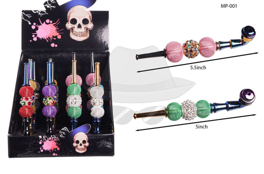 503021 Metal Pipe Colorful Ball Box of 12ct