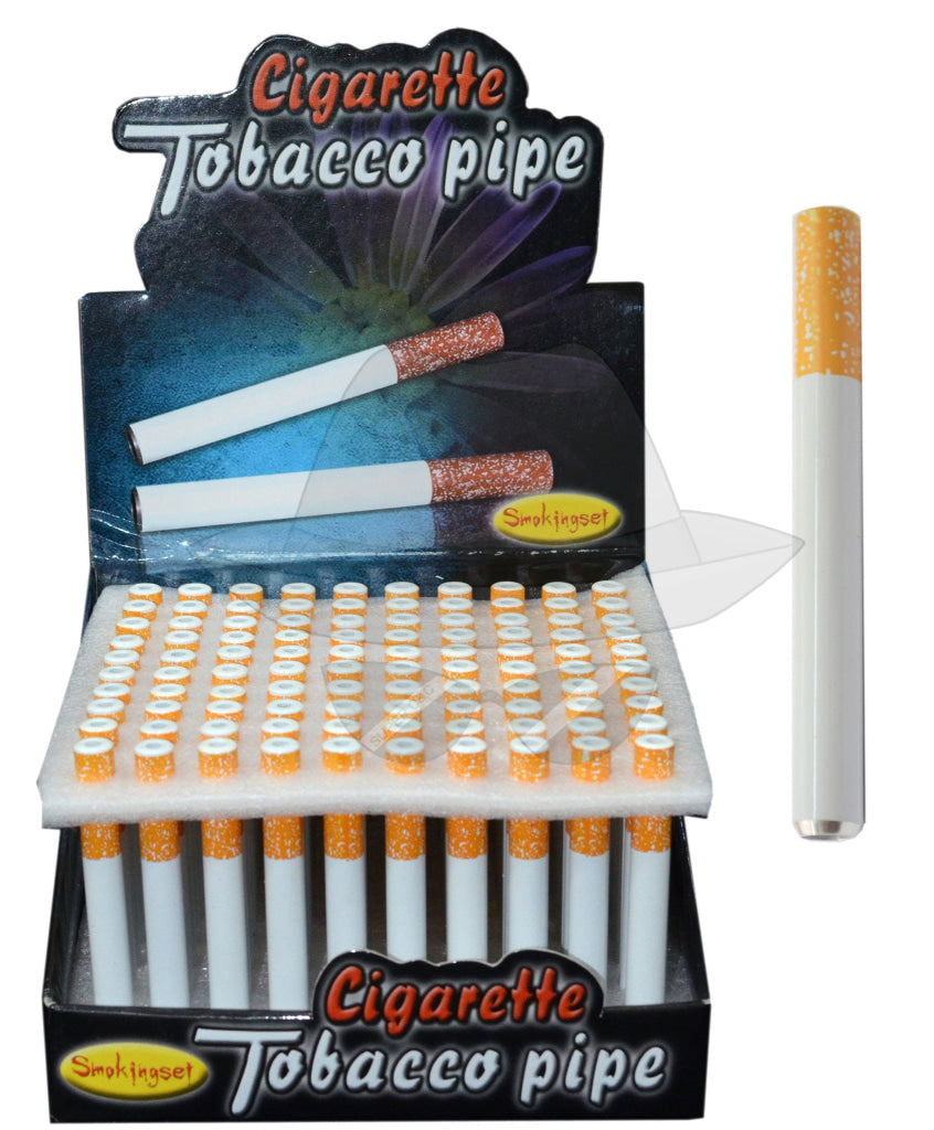 505029 Long Metal Cigarette One Hitter 100pcs
