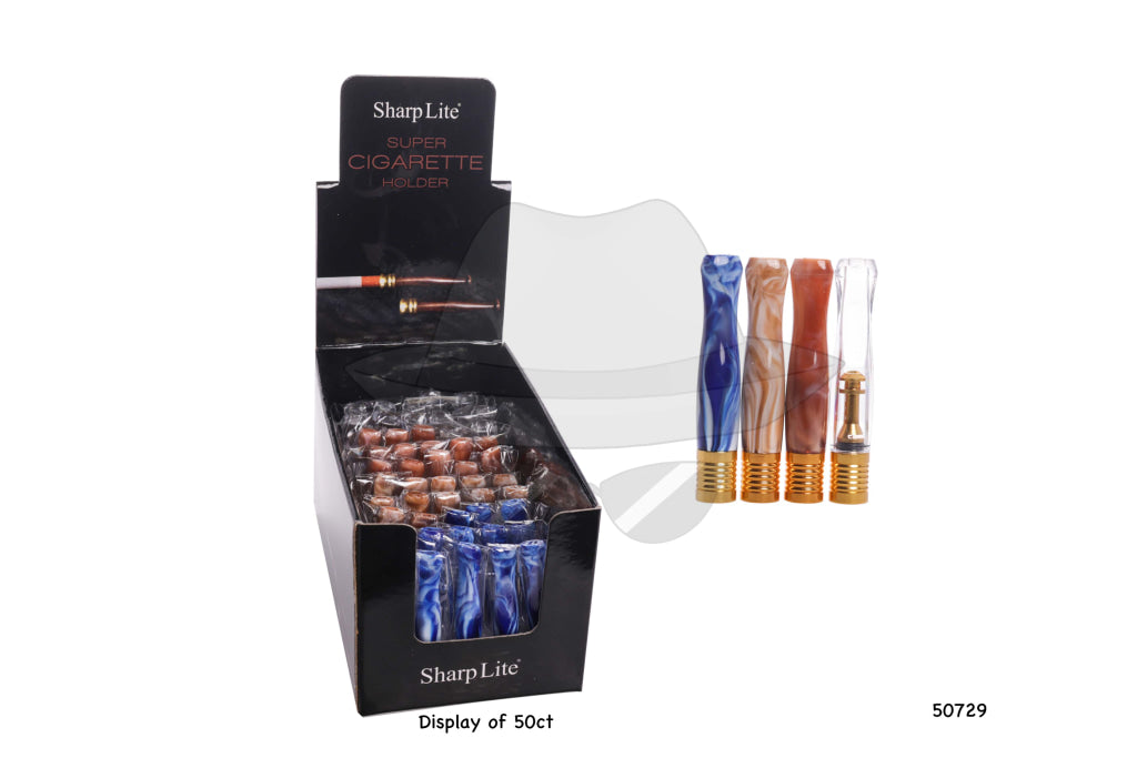 50729 50 pcs Sharp Lite Super Cigarette Holder 50pcs