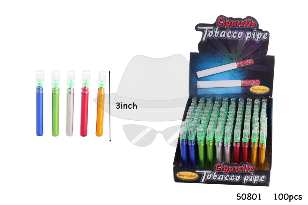 50801 Metal Cig -100ct