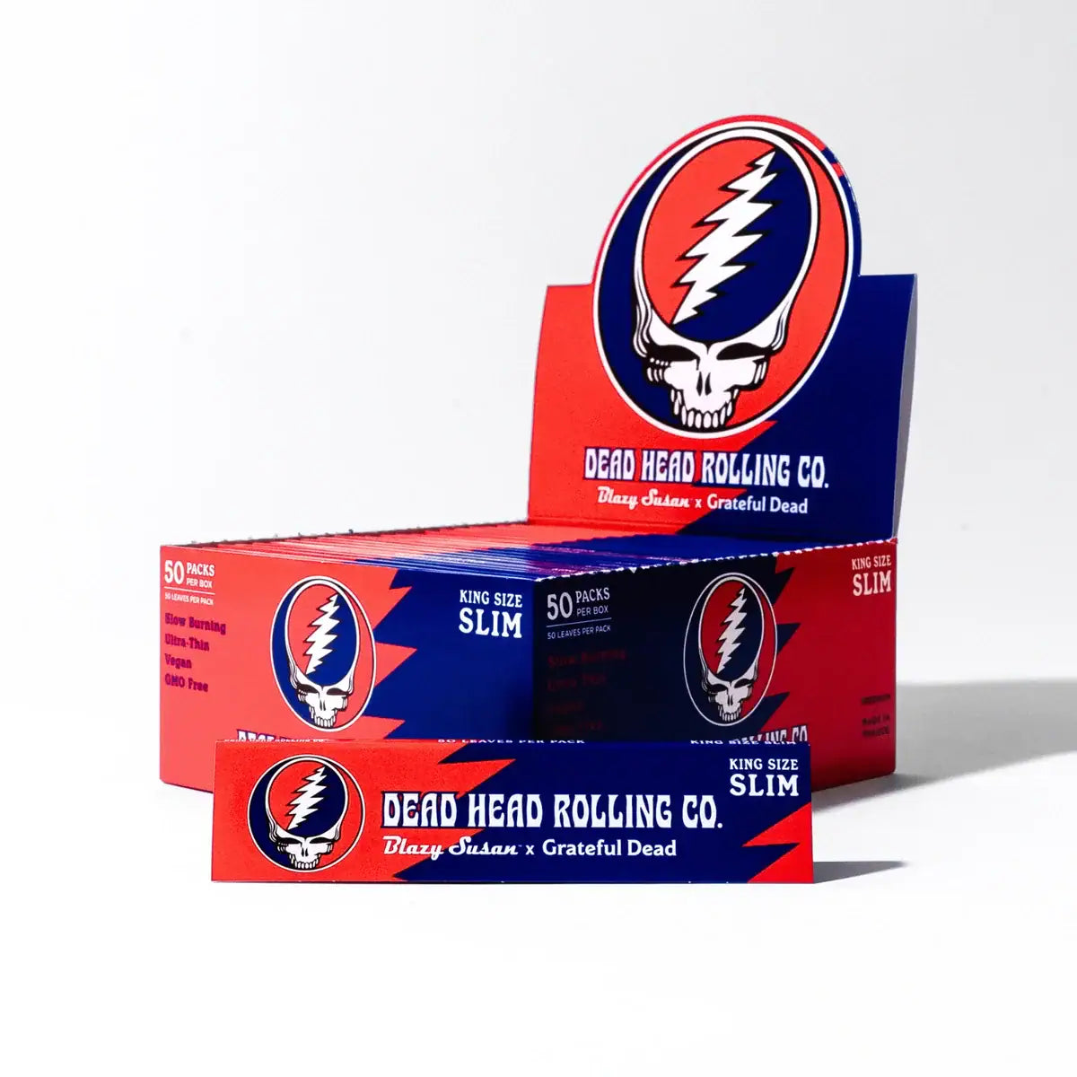 Blazy Susan Grateful Dead Rolling Papers Full Box