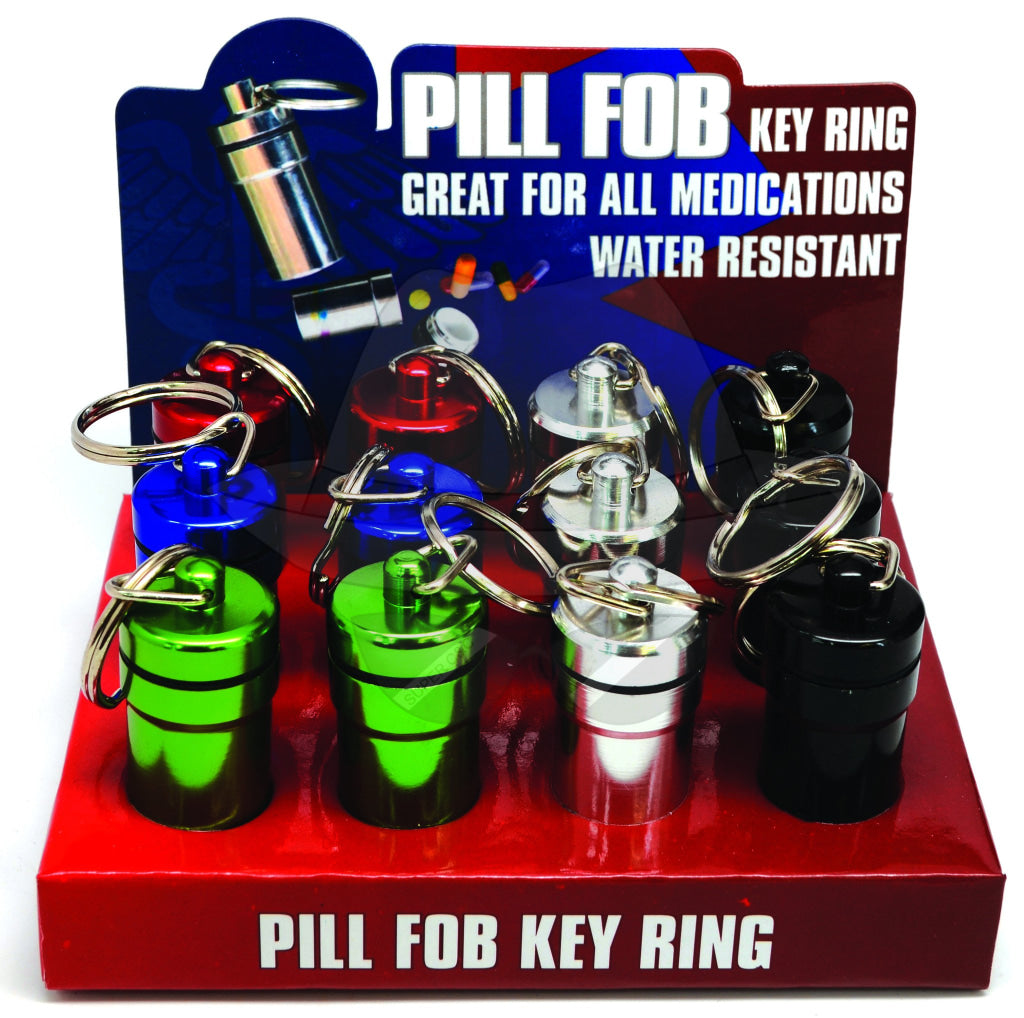 51002 Pill Fob with Key Ring 12pcs