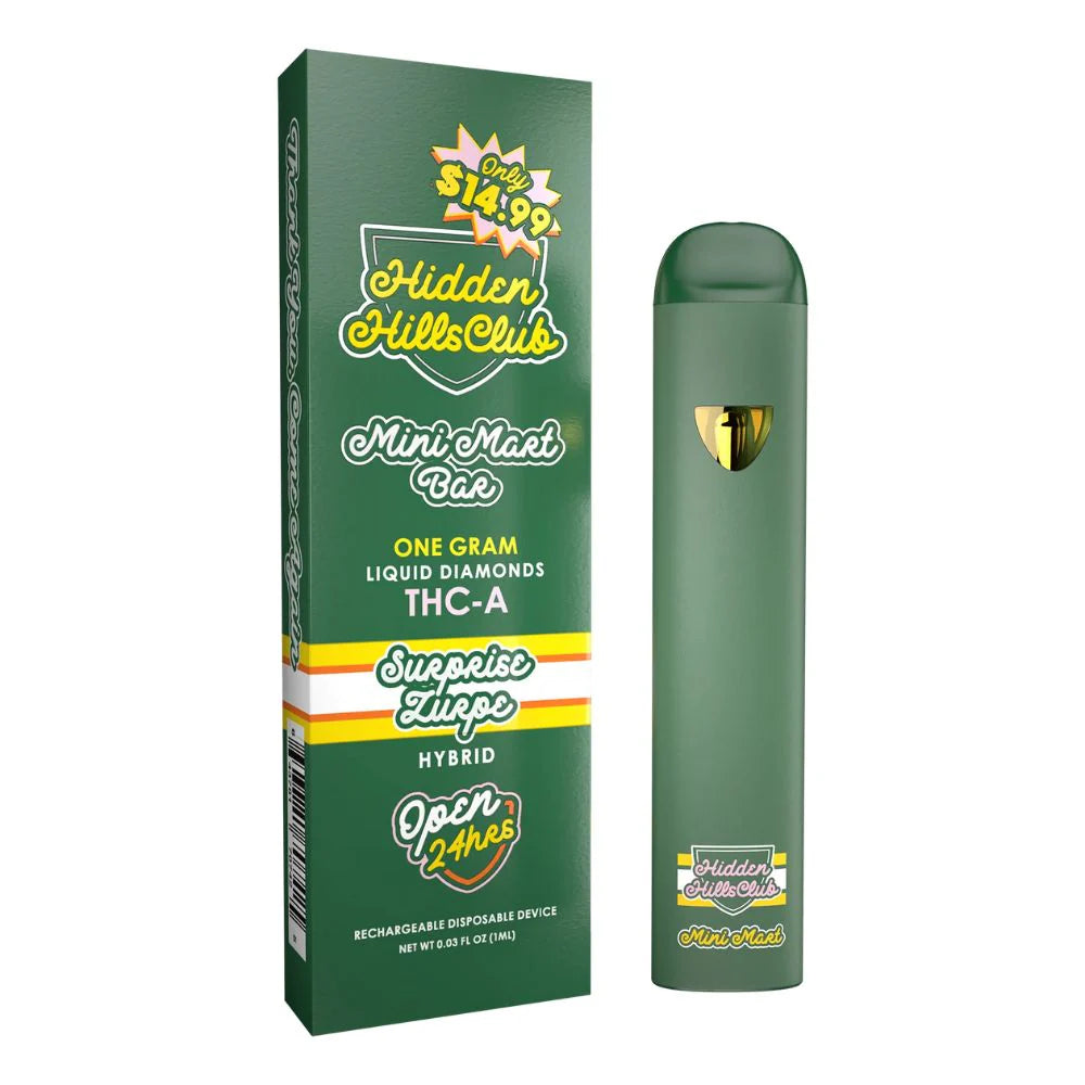 Hidden Hills Mini Mart THC-A Disposable - 1 gram