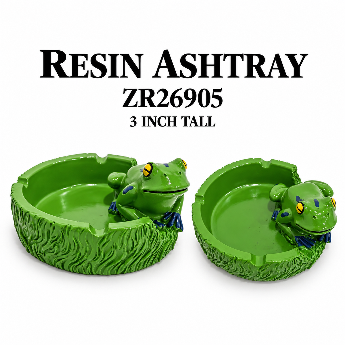 ZR26905 RESIN RASTA ASHTRAY