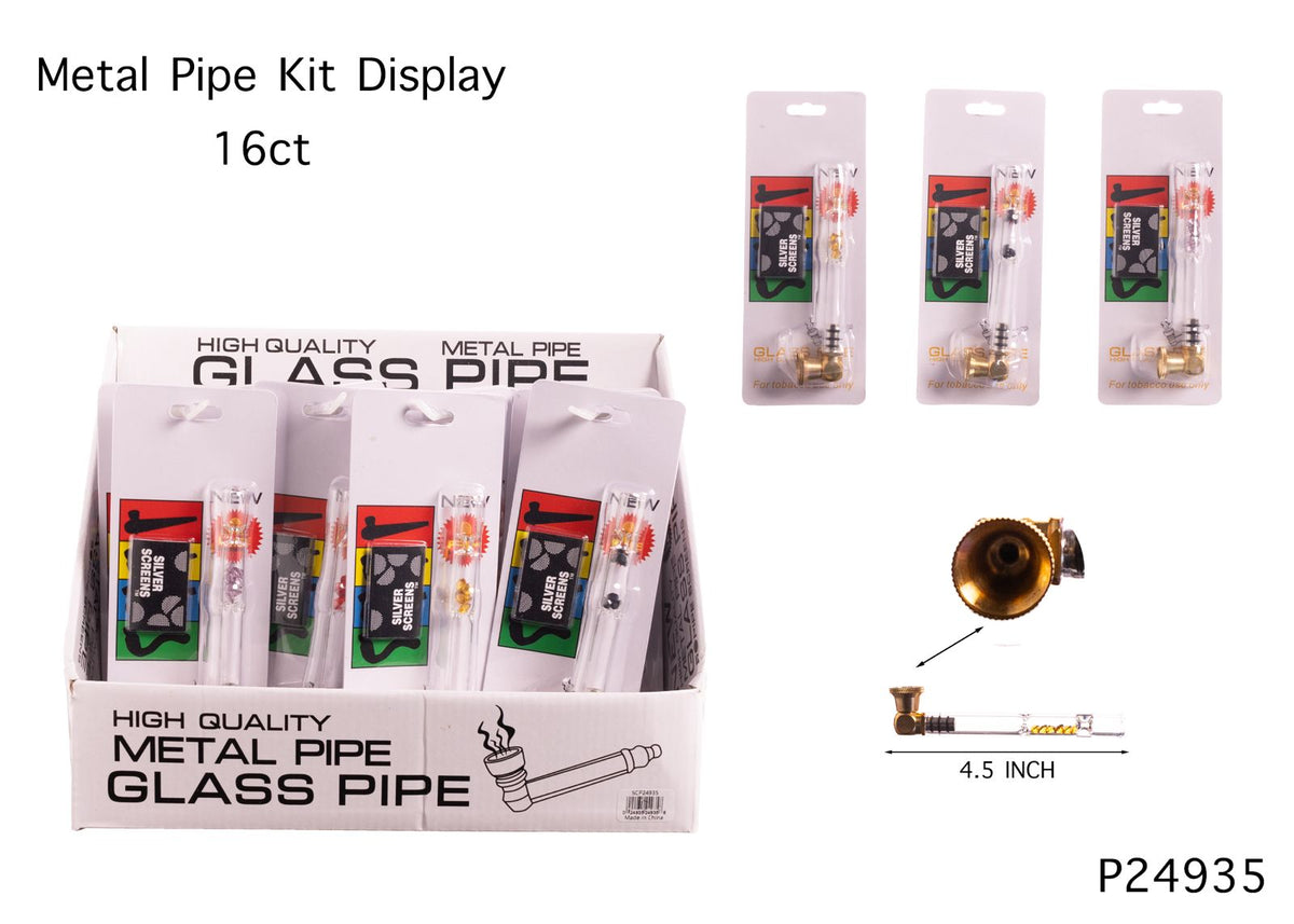 CP24935 Metal Pipe Kit - 16ct