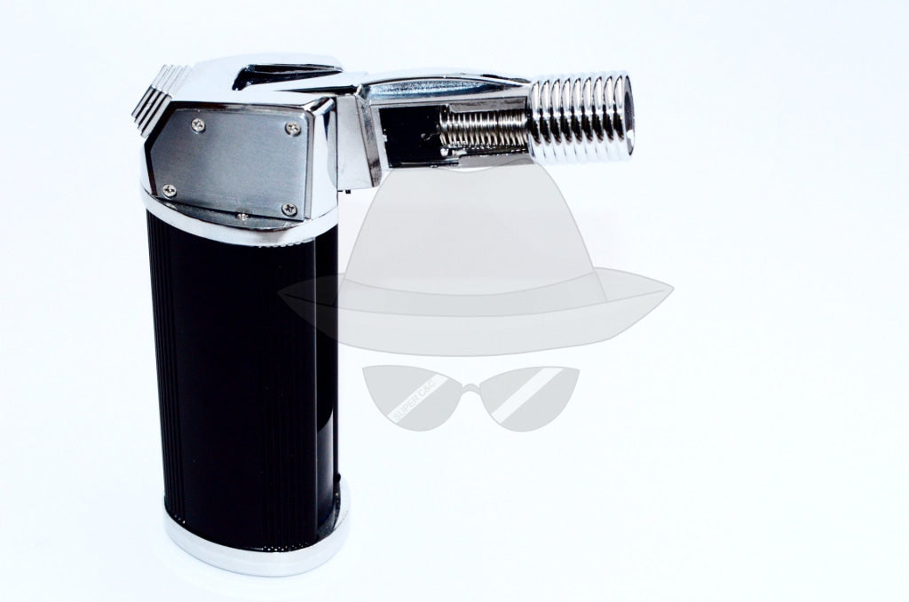 61314 Scorch Torch Lighter One Flame Torch Lighter Adjustable Folding Head