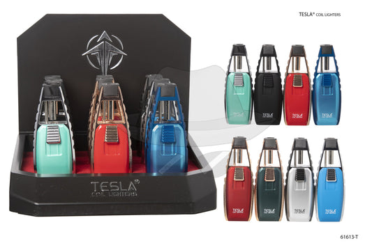 61613-T Tesla® Coil Lighters Display of 9ct