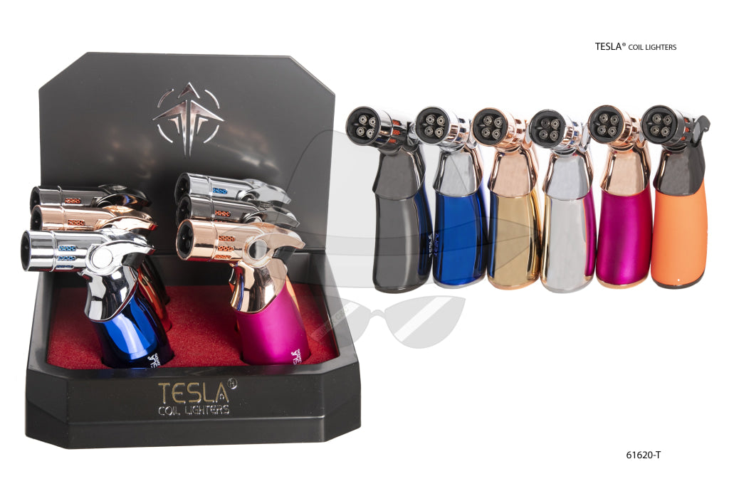 61620-T Tesla® Coil Lighters Display of 6ct