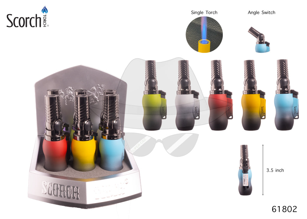 61802 Scorch Torch Display of 6ct