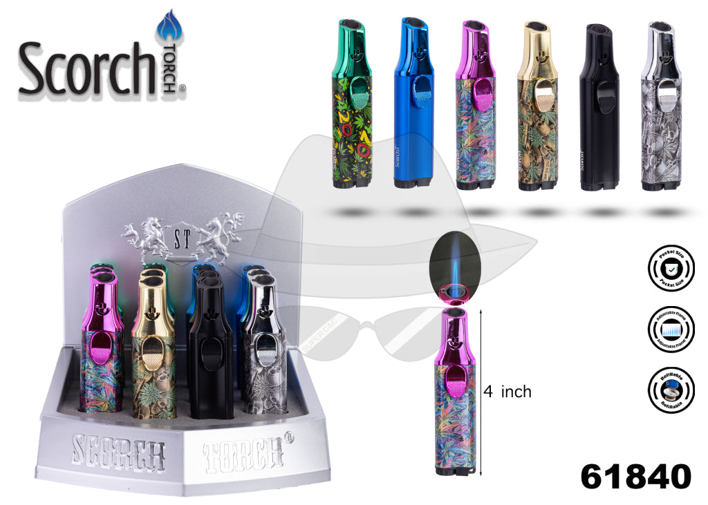 61840 SCORCH Torch Display of 12ct