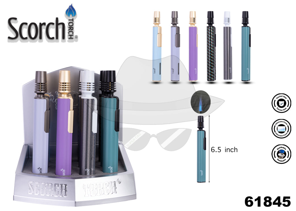 61845 SCORCH Torch Display of 12ct