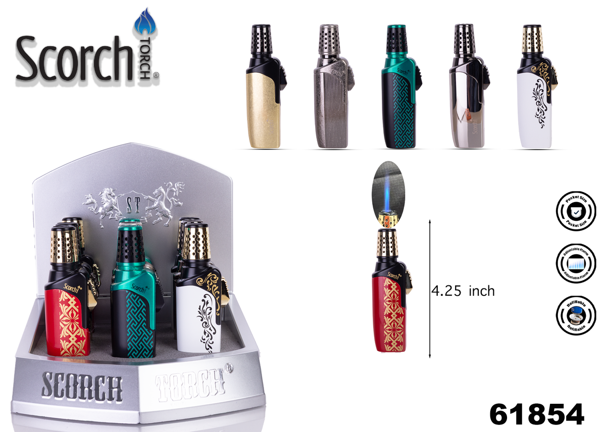 61854 SCORCH Torch Display of 9ct