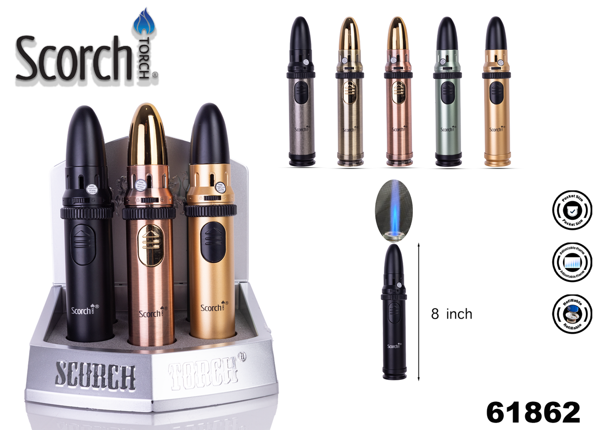 61862 SCORCH Torch Display of 6ct