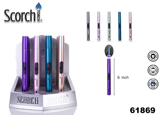 61869 SCORCH Torch Display of 12ct
