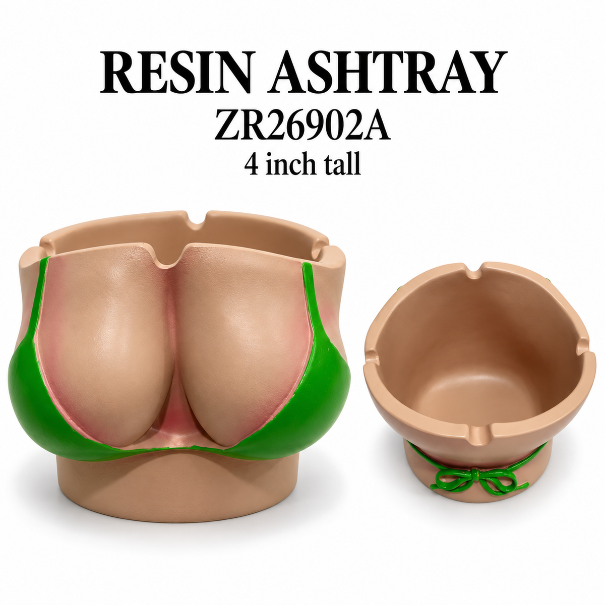 ZR26902 RESIN RASTA ASHTRAY